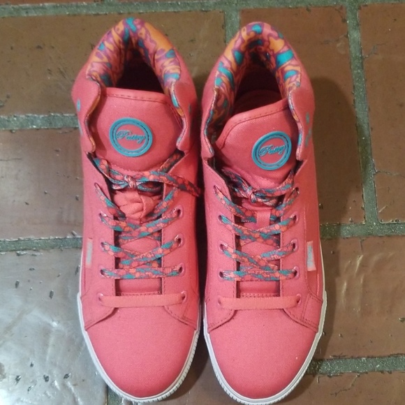 Pastry Shoes Pastry Sire Hitop Sneakers Pink And Blue Poshmark